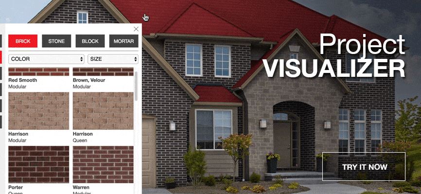 Brampton Brick Launches Project Visualizer to Help Sell Brick and Stone
